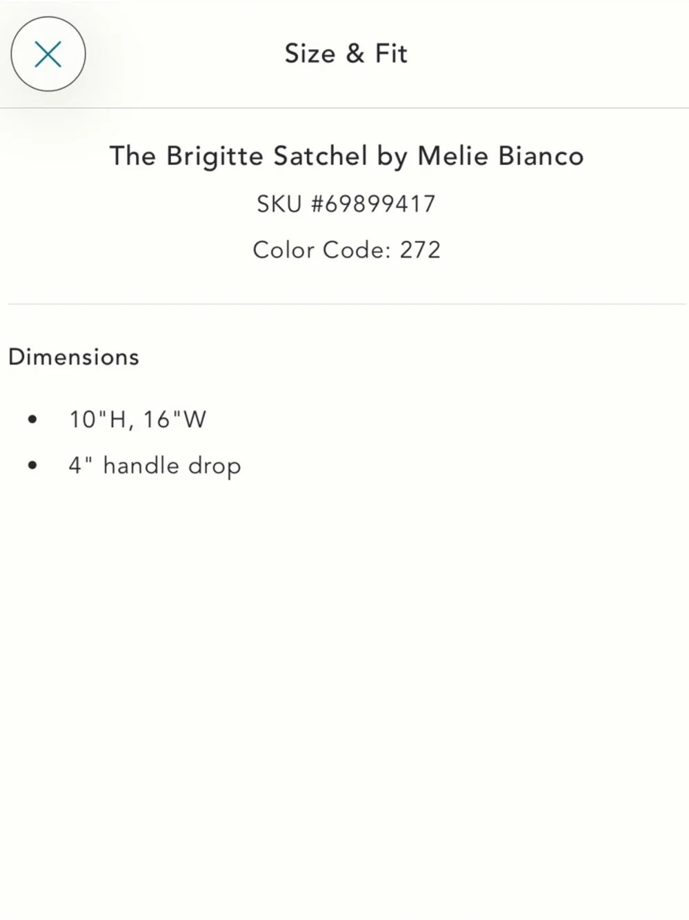 NWOT woven bag - Picture 6 of 6